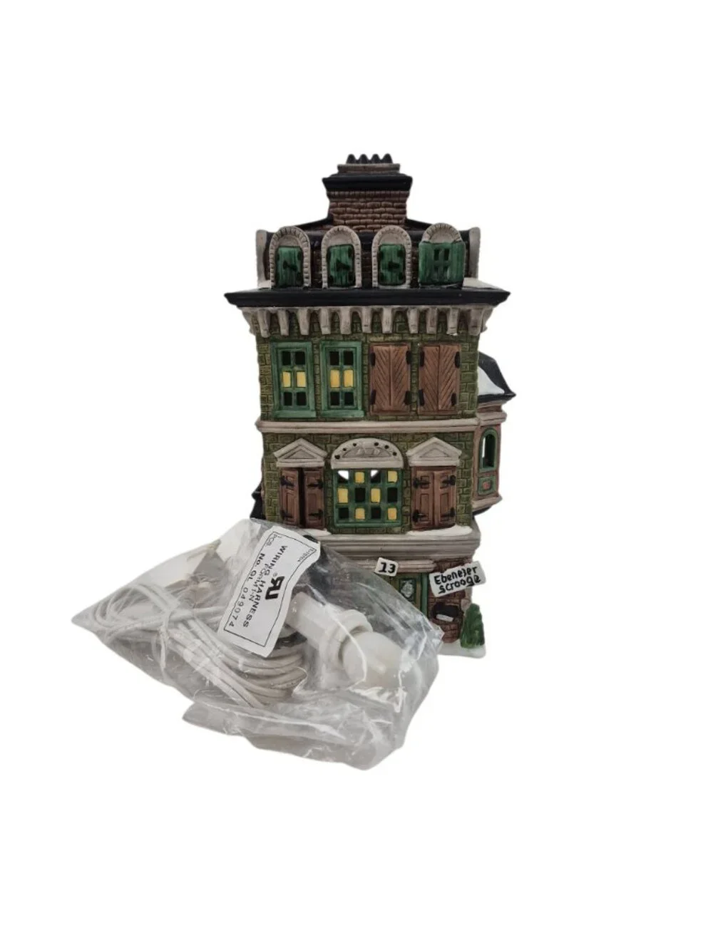 Department 56 Flat Of Ebenezer Scrooge 55875 Heritage Dickens Village 1989